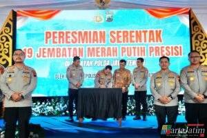 Kapolri Resmikan 19 Jembatan Merah Putih Presisi, Komitmen Tindaklanjuti Arahan Presiden Prabowo