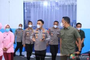 Kapolres Ngawi Cek SPPG di Kasreman Pastikan Pemenuhan Gizi yang Higienis untuk MBG