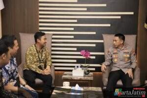 Polres Kediri Kota Terima Kunjungan Silaturahmi Pimpinan BRI Cabang Kediri
