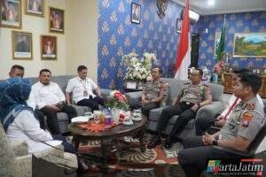 Kapolres Pasuruan Perkuat Sinergi Lewat Silaturahmi Lintas Instansi