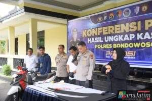 Polres Bondowoso Ungkap Curanmor Tersangka Pelaku dan Penadah Diamankan