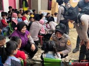 Datang untuk Mengabdi, Hadir untuk Menyembuhkan: 9 Taruna Akpol dan SSDM Polri Laksanakan Trauma Healing Perdana di Aceh Tamiang