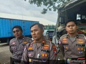 Demi Keselamatan Bersama, Satlantas Polres Kediri Kota Akan Tindak Tegas Bus Ugal-Ugalan