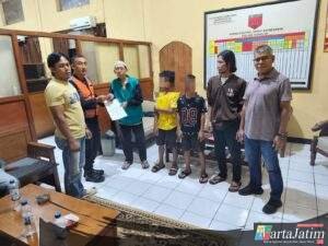 Kasus Pelemparan Kaca KA di Nganjuk Dituntaskan, Polres dan PT KAI Kedepankan Perlindungan Anak