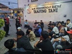 Ribuan Supporter Padati Stadion Brawijaya, Polres Kediri Kota Sukses Amankan Duel Persik vs Persib