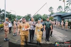 Kapolres Kediri bersama Forkopimda Kabupaten Kediri Kompak Hadiri Rakornas Pemerintah Pusat & Daerah Tahun 2026