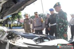 Apel Gelar Pasukan Ops Keselamatan Semeru 2026, Polres Kediri Fokus Tekan Pelanggaran dan Laka Lantas
