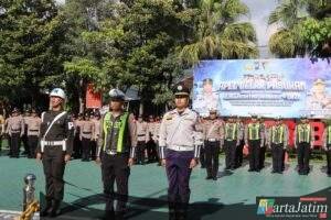 Ops Keselamatan Semeru 2026 Digelar 14 Hari, Polres Batu Fokus Tertibkan Lalu Lintas