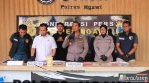 Polres Ngawi Ungkap Penyalahgunaan Pupuk Bersubsidi Ilegal