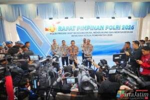 Beri Arahan di Rapim Polri, Kapolri Tegaskan Dukung-Kawal Penuh Program Pemerintah