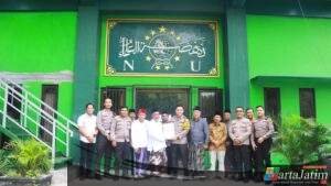 Kapolres Nganjuk–PCNU Perkuat Sinergi, Tokoh Agama Diajak Aktif Jaga Harkamtibmas