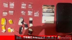 Ungkap Jaringan Sabu Kertosono, Polres Nganjuk Amankan Dua Pengedar