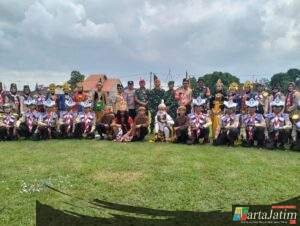 Perkemahan Pramuka TMMD ke-127 di Gadungan Jadi Ajang Pembinaan Karakter Pelajar