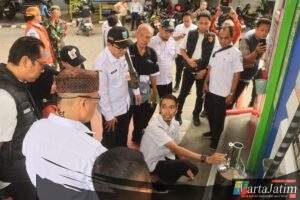 Satgas Saber Polres Probolinggo Pastikan Harga dan Stok Sembako Hingga BBM Aman Jelang Ramadhan