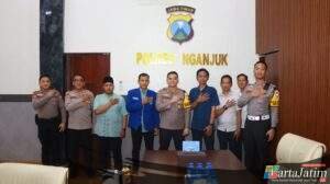 Kapolres Nganjuk dan PMII Perkuat Sinergi, Dorong Aspirasi Disampaikan Secara Santun
