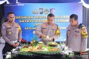 Peresmian Revitalisasi Gedung Unit Gakkum, Polres Kediri Tingkatkan Kualitas Pelayanan Lalu Lintas