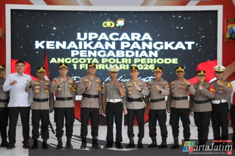 Apresiasi Loyalitas Tanpa Pelanggaran, IPDA Muhaimin Naik Pangkat Pengabdian