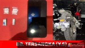 Pengedar Sabu 38,9 Gram Dibongkar, Berawal Dari Penangkapan Kurir di Warung Tanjunganom