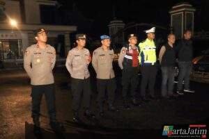 Pastikan Keamanan Tetap Kondusif, Wakapolres Polres Kediri Kota Sidak Piket dan Ruang Tahanan