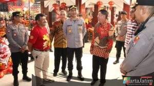 Polresta Malang Kota Pertebal  Pengamanan Imlek, Personel Disiagakan di Klenteng hingga Pusat Perbelanjaan