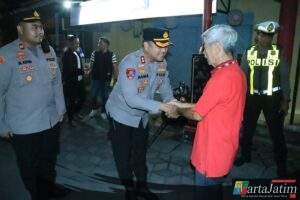 Pastikan Imlek Kondusif, Kapolres Gresik Tinjau Pengamanan di Klenteng Kim Hin Kiong
