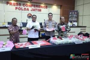 Polda Jatim Bongkar 2 Kasus Narkoba, Total 33,374 Kg Sabu Disita Satu Kurir Ditangkap