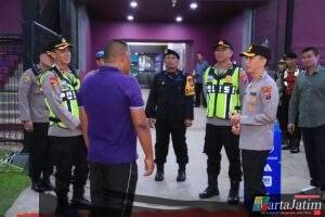 Pengamanan Ketat, Laga Persik Kediri vs Bhayangkara Presisi FC di Stadion Brawijaya Berlangsung Aman dan Kondusif