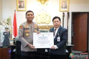 Polresta Sidoarjo Raih Presisi Award dari Lemkapi