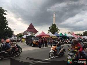 Patroli Ngabuburit, Polres Kediri Jaga Keamanan dan Kelancaran Lalu Lintas