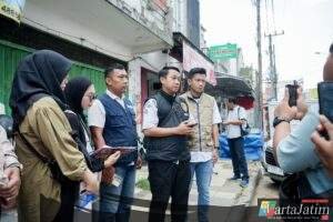 Satgas Saber Polres Jember Sidak Pasar Antisipasi Lonjakan Harga Pokok Pangan