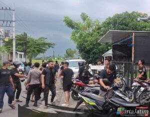 Polres Probolinggo Bubarkan Balap Liar di Besuk, 21 Unit Motor Diamankan