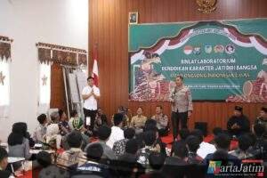 Kapolres Kediri Resmi Buka Binlat Jati Diri Bangsa II di Situs Ndalem Pojok Persada Soekarno