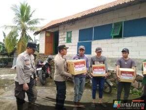 Polres Probolinggo Salurkan Bansos untuk Korban Longsor dan Banjir
