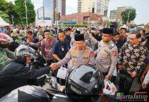 Bagikan Takjil dan Buka Puasa Bersama Bareng Insan Pers, Kapolri: Suara Media Suara Publik