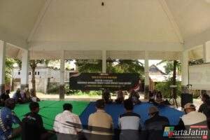 BPBD Kediri Sosialisasikan Edukasi Rawan Cuaca Ekstrem  Pada TMMD ke-127