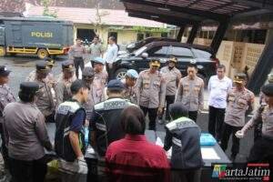 Zero Narkoba! Polres Kediri Kota Tegaskan Integritas Lewat Tes Urine Massal