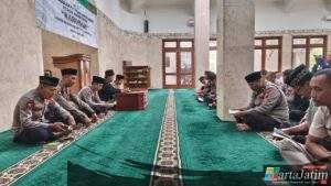 Gerak Karomah Polres Kediri Kota: Diawali Yasinan, Perkuat Keimanan dan Integritas Personel di Bulan Ramadhan