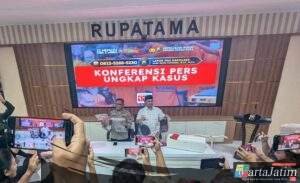 Polres Probolinggo Kota Amankan Tersangka Spesialis Pembobol Sekolah dan Perkantoran
