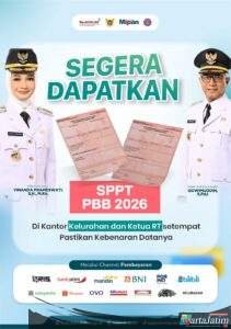 BPPKAD Kota Kediri Beri Kemudahan Pada Wajib Pajak Dalam Pembayaran SPPT PBB 2026,Wujud Nyata Pelayanan Bagi Masyarakat