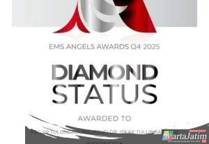 Tim Public Safety Center (PSC) 119 dr.Iskak Raih Predikat “Diamond Status” Dalam Ajang EMS Angels Awards Kuartal 4 (Q4) Tahun 2025 Oleh Angels Initiative