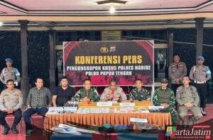 Kamp KKB di Nabarua Dibongkar Aparat Gabungan, Ratusan Amunisi dan Puluhan Juta Rupiah Diamankan