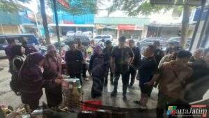 Pastikan Keamanan Konsumen, Satreskrim Polres Kediri Kota Cek Parcel dan Produk Pangan