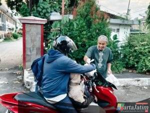 KPU kabupaten Kediri Gelar Bagi Takjil Sebagai Wujud Syukur Dan Kepedulian Pada Masyarakat