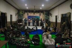 Satgas TMMD ke-127 dan Warga Gadungan Buka Puasa Bersama, Perkuat Kemanunggalan TNI-Rakyat
