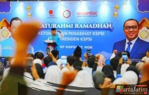 Kapolri Ajak Buruh Bersatu Wujudkan Indonesia Emas 2045