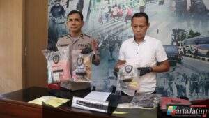 Polres Madiun Kota Ungkap Dua Kasus Narkoba, Ratusan Gram Narkotika Disita