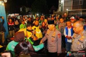Momen Kapolri Interaksi-Serap Aspirasi Ojol di Kedai Ado Presisi