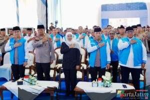 Silaturahmi Ramadhan Bareng KSPSI di Jatim, Kapolri Ajak Buruh Bersatu Dukung Upaya Perdamaian Presiden