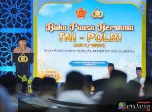 Buka Puasa Bersama TNI-Polri, Kapolri Tegaskan Sukseskan Program Presiden