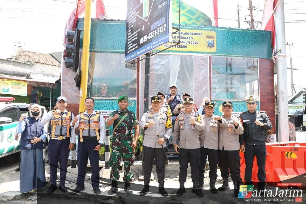 Dinkes Kabupaten Kediri Siagakan Nakes di Pospam dan Posyan,Wujud Sinergisitas Dengan Polri Dan Instansi Terkait Selama Lebaran 1447 H